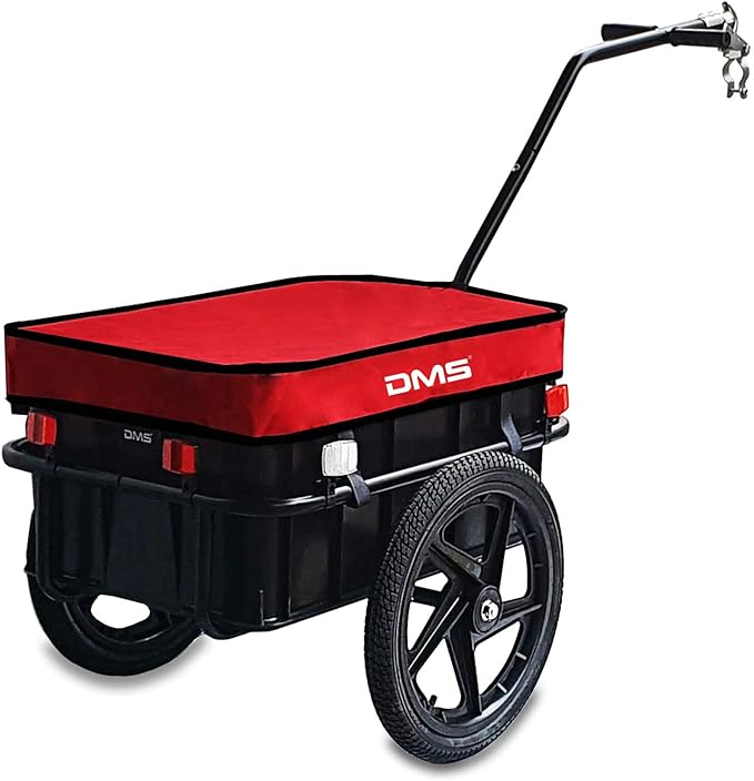 DMS® FH-01R (rot) Fahrradanhänger Lastenanhänger Transportanhänger Anhänger