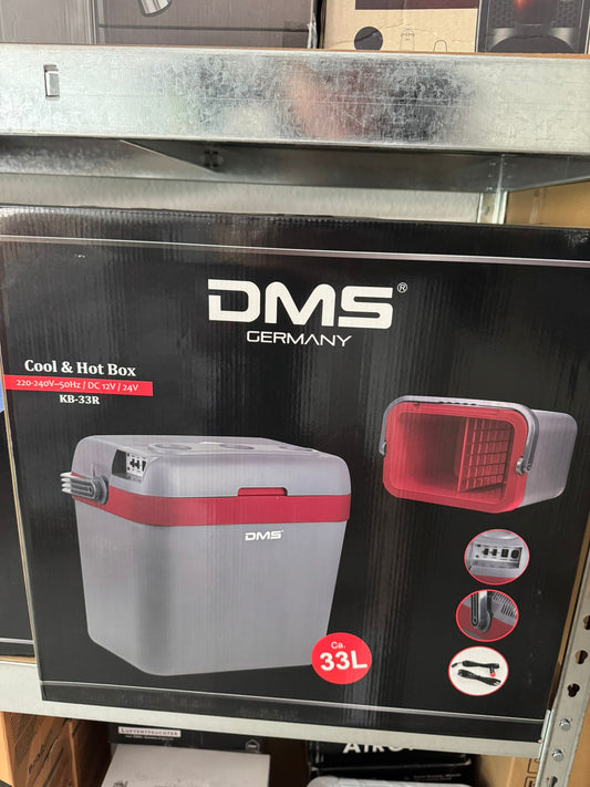 DMS® KB-33R Cool & Hot Kühl Box DC 12V/24V Gefriertasche Kühlbox Kühltasche 33L