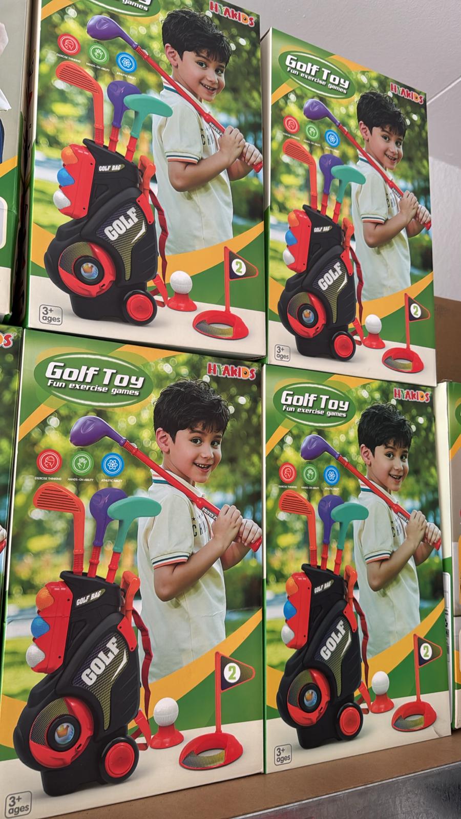 HYAKIDS Golf Set Spielzeug für Kinder